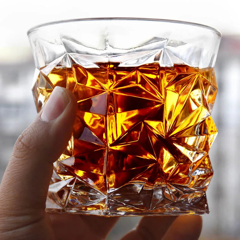 Hot Sale  Whiskey Glass Lead-free Crystal, Bar Hotel Drinkware Brand Vaso Copos