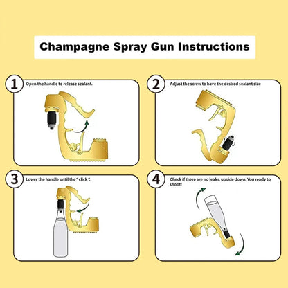 Champagne/Wine/Beer Sprayer Squirt Gun