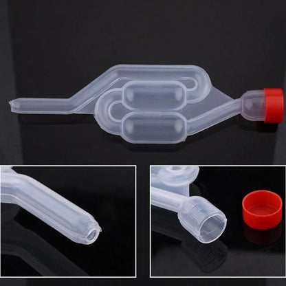 Brew/Wine Water Sealed Exhaust -One Way Fermentation Airlock,  Home Plastic Water Sealed Valves, Wine Making Accessory