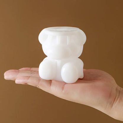 Little Bear Ice Cube Ice Maker Mold Silicone Ice Grid Self Made Ice Bear Model Making Artifact Soft Rubber Mold