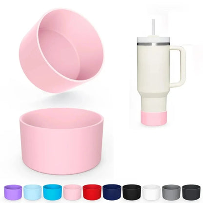 7.5cm Silicone Boot Bottom Sleeve Cover for Stanley 40oz Tumbler Quencher Adventure and Ice Flow Flip 30 oz 20 oz Water Bottle