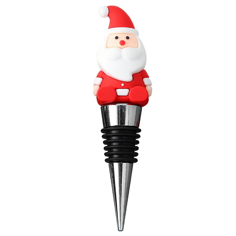 1/2PCS HotChristmas Series Wine Stopper