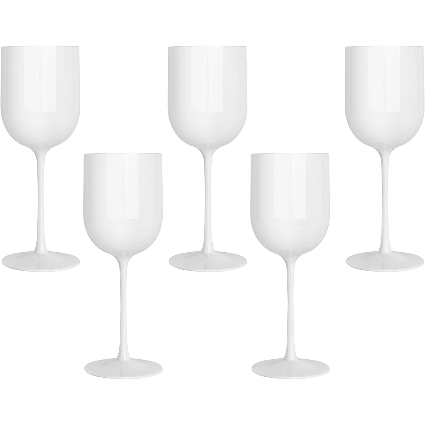 Wine Glasses, Party White Champagne Cup, Cocktail Flutes (ACRYLIC)