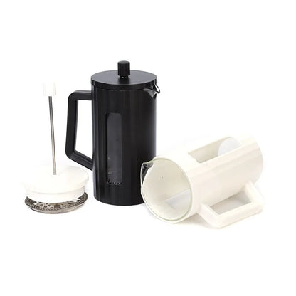 1000ML/ 600ML French Press Coffee Maker High Borosilicate Glass House Coffee Brewer Milk Foam Frother Barista Tea Maker